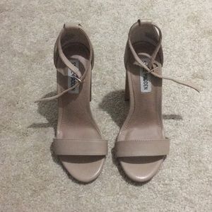 Steve Madden nude heels